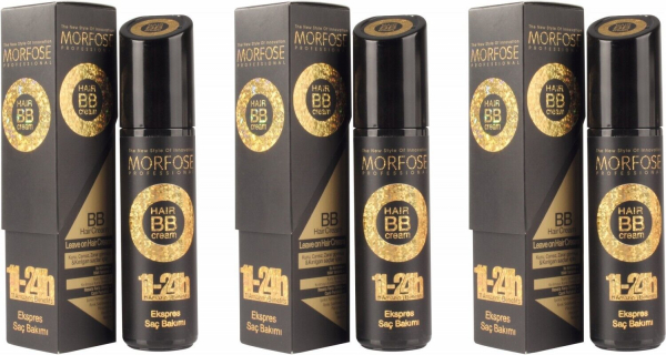 3x Morfose BB Haar Elixier Creme 150ml
